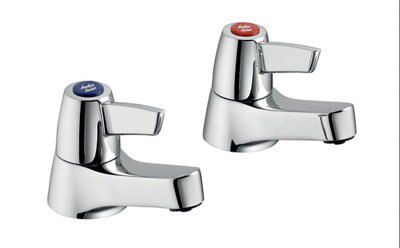 Armitage Shanks Sandringham Chrome Effect Basin Pillar Tap Price Comparisons | Compare The Build