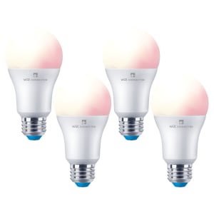 4lite WiZ Connected LED SMART E27 Light Bulbs - White & Colour - Pack of 4 Price Comparisons | Compare The Build