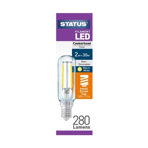 Status 2W SES Filament LED Cooker Hood Bulb Price Comparisons | Compare The Build
