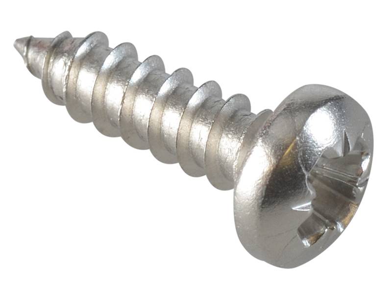 ForgeFix FOR184904 Self-Tapping Screw Pozi Compatible Pan A2 SS 1/2in x 6 ForgePack 60 Price Comparisons | Compare The Build