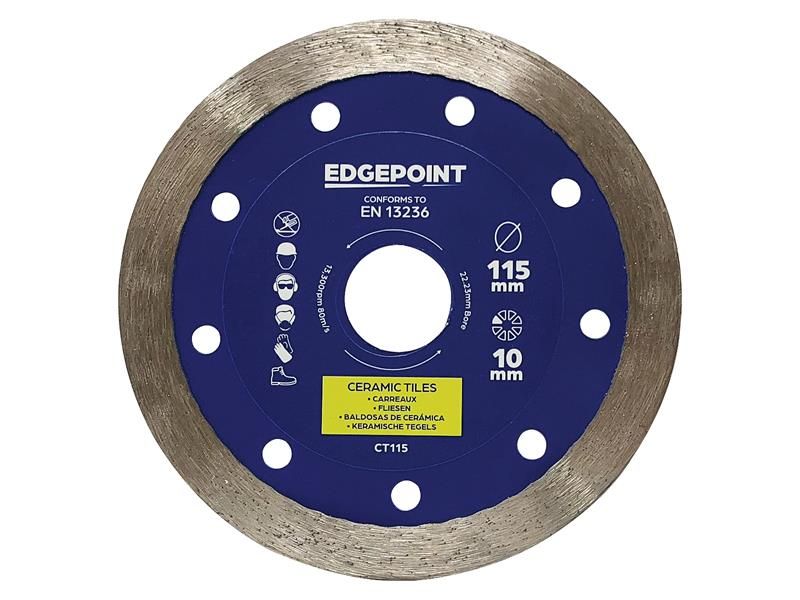 EdgePoint EDGDBCT115 CT115 Tile Cutting Diamond Blade 115mm | Compare The Build