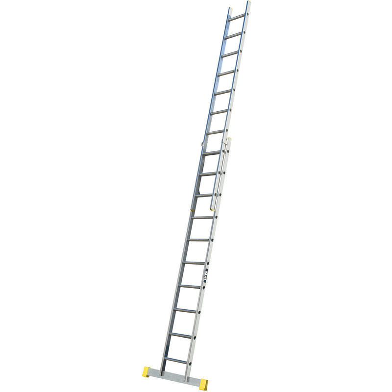 Lyte Ladders Lyte Trade Extension Ladder 2 section, Closed Length 2.92m Aluminium Price Comparisons | Compare The Build