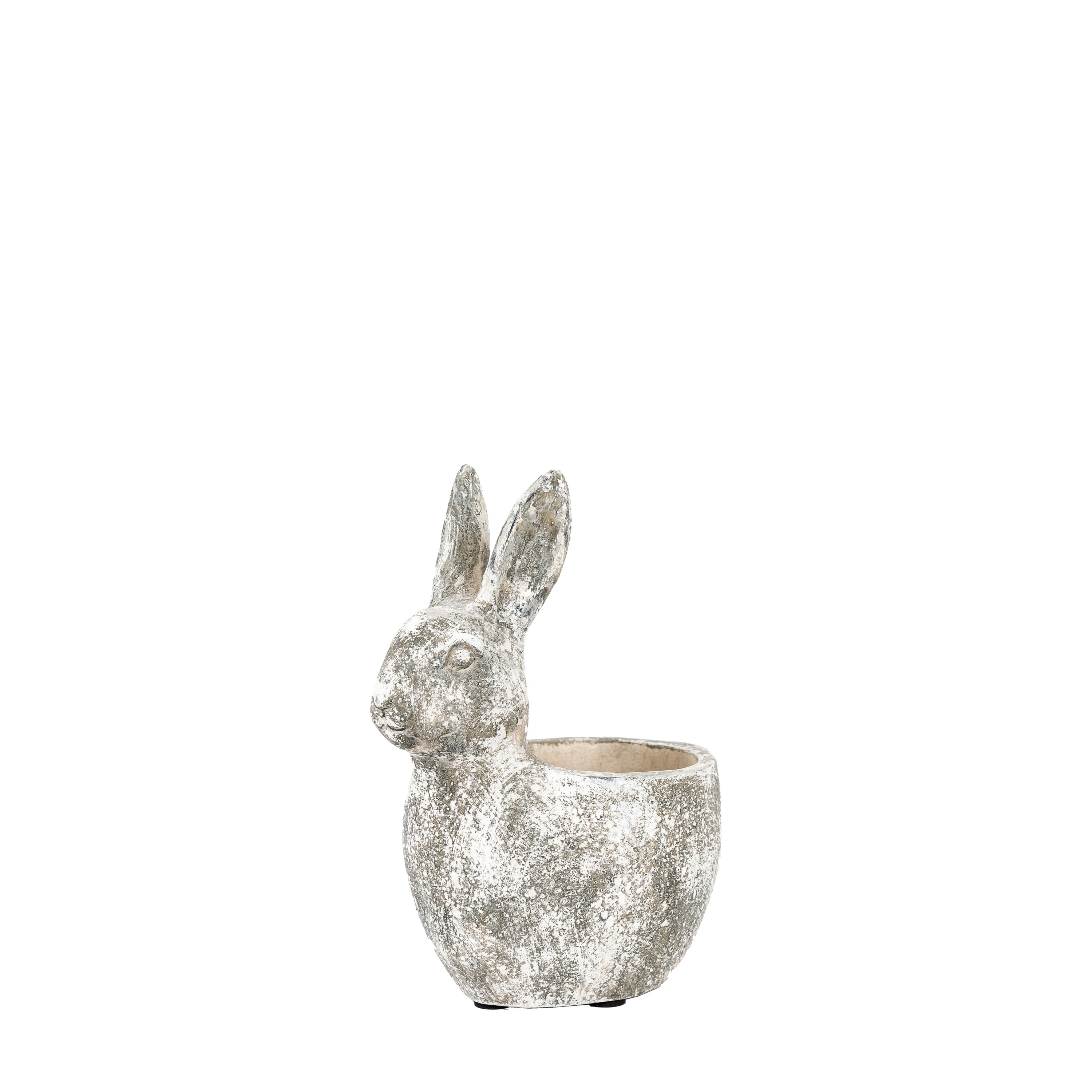 Bonington Bunny Pot Distressed White 22.5cm White Price Comparisons | Compare The Build