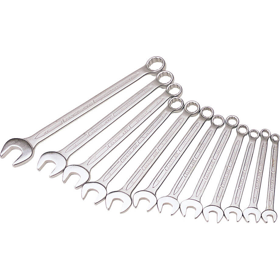 Elora 12 Piece Long Combination Spanner Set Price Comparisons | Compare The Build