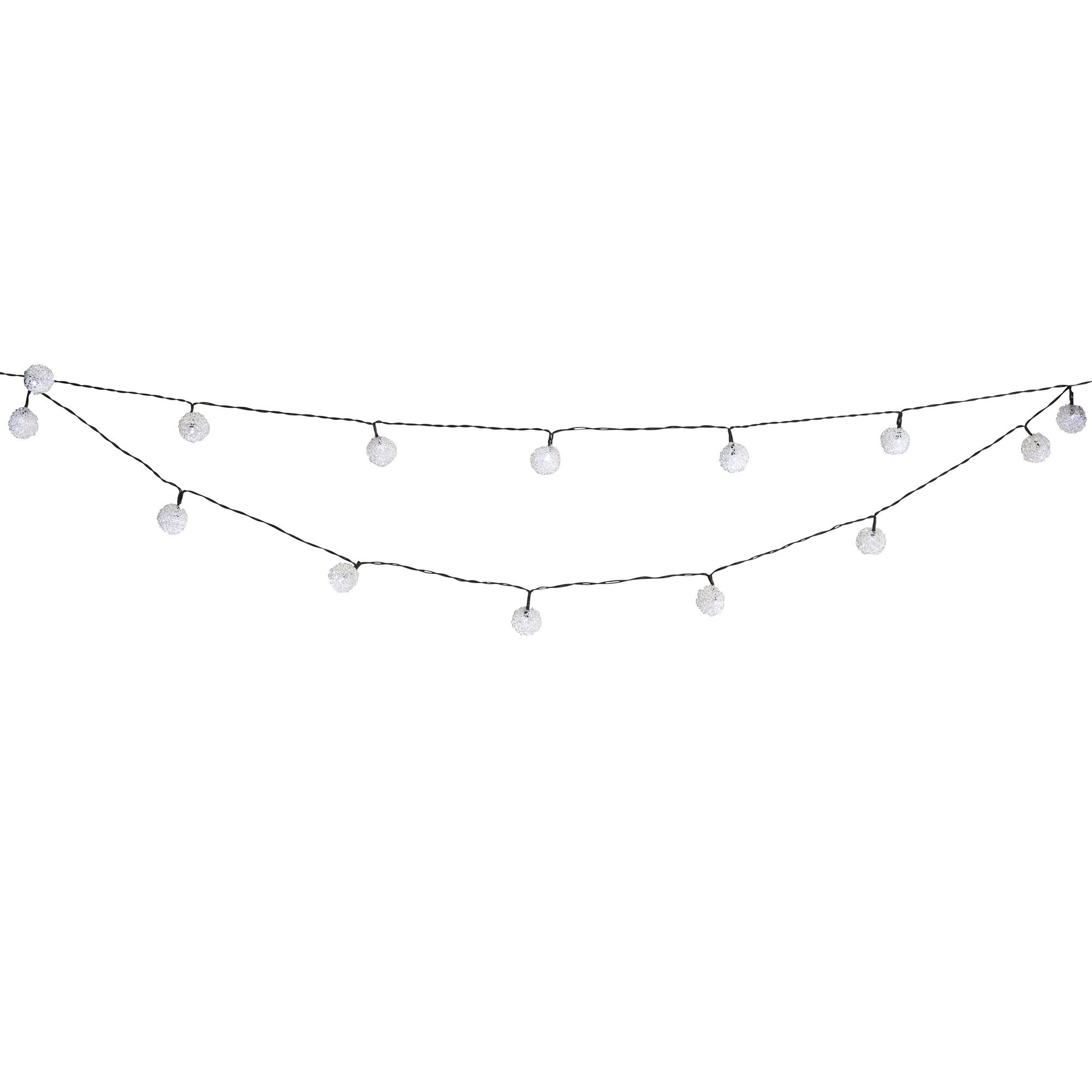 Blooma Pallas Mains Powered Silver 20 Led String Lights Price Comparisons | Compare The Build