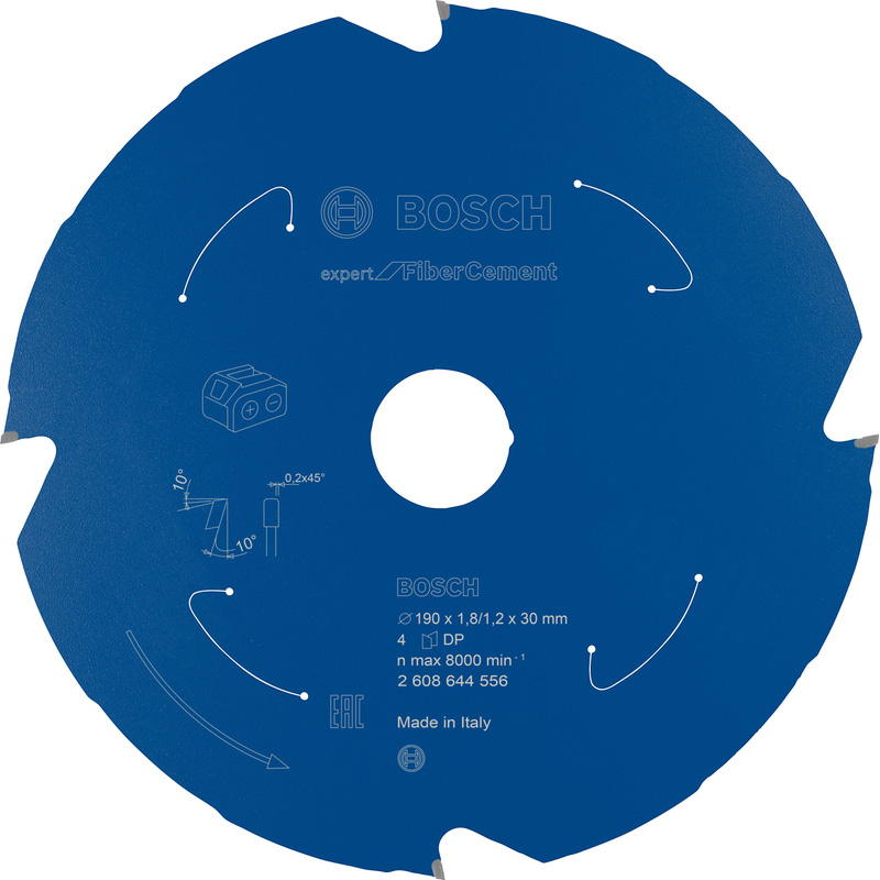 Bosch EXPERT Cordless Fibre Cement Circular Saw Blades 190 x 30 x 4T Price Comparisons | Compare The Build