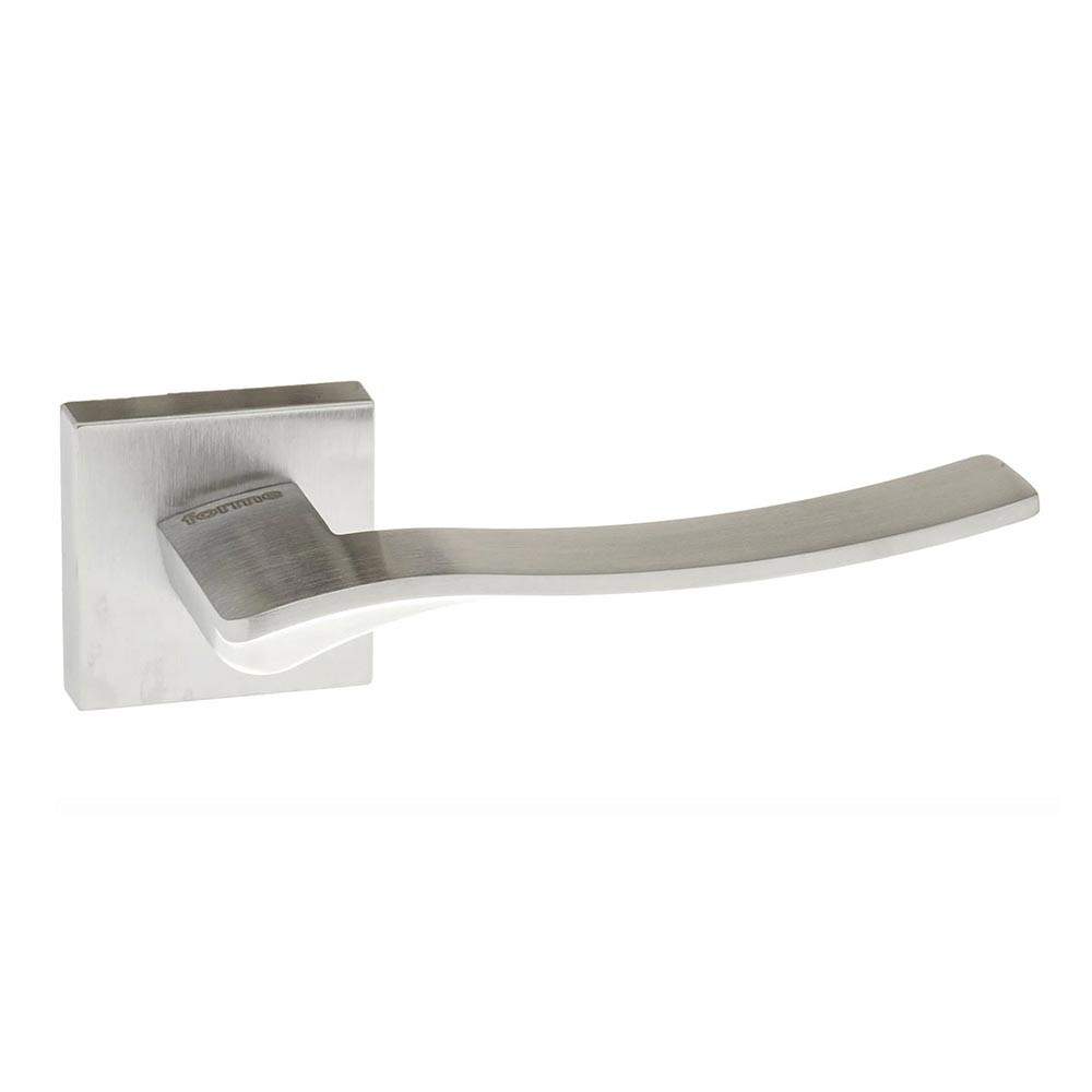 Atlantic Forme Olimpia Designer Lever on Minimal Square Rose - Satin Chrome Atlantic UK FMS280SC Price Comparisons | Compare The Build