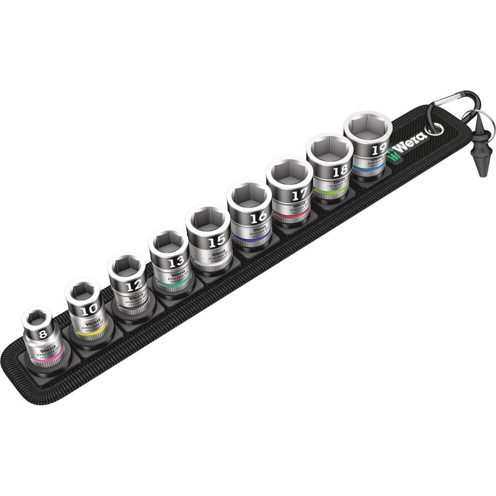 Wera 9 Piece 3/8" Drive Zyklop Socket Set 3/8" Price Comparisons | Compare The Build