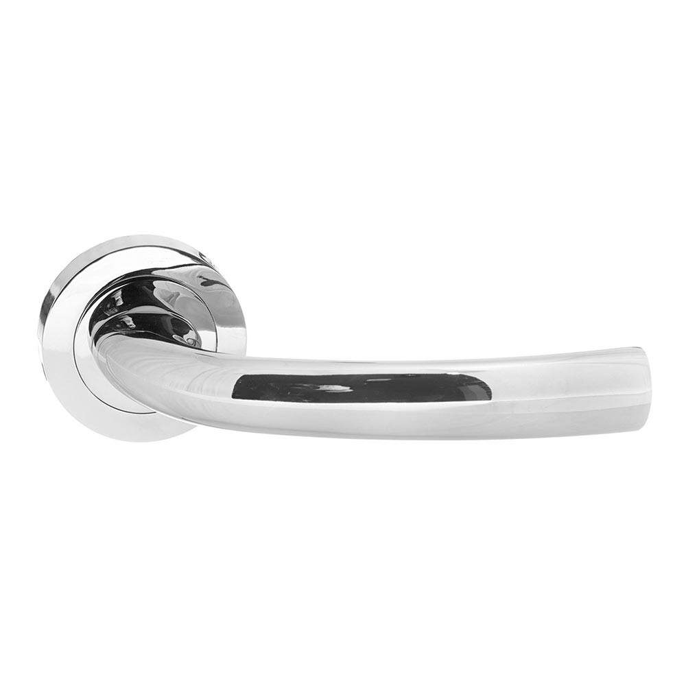 Atlantic STATUS Nevada Lever on Round Rose - Polished Chrome Atlantic UK S21RPC Price Comparisons | Compare The Build