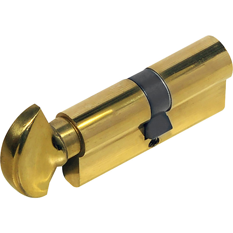 Securefast 6 Pin Euro Thumbturn Cylinder 40-40mm Brass in Gold Price Comparisons | Compare The Build