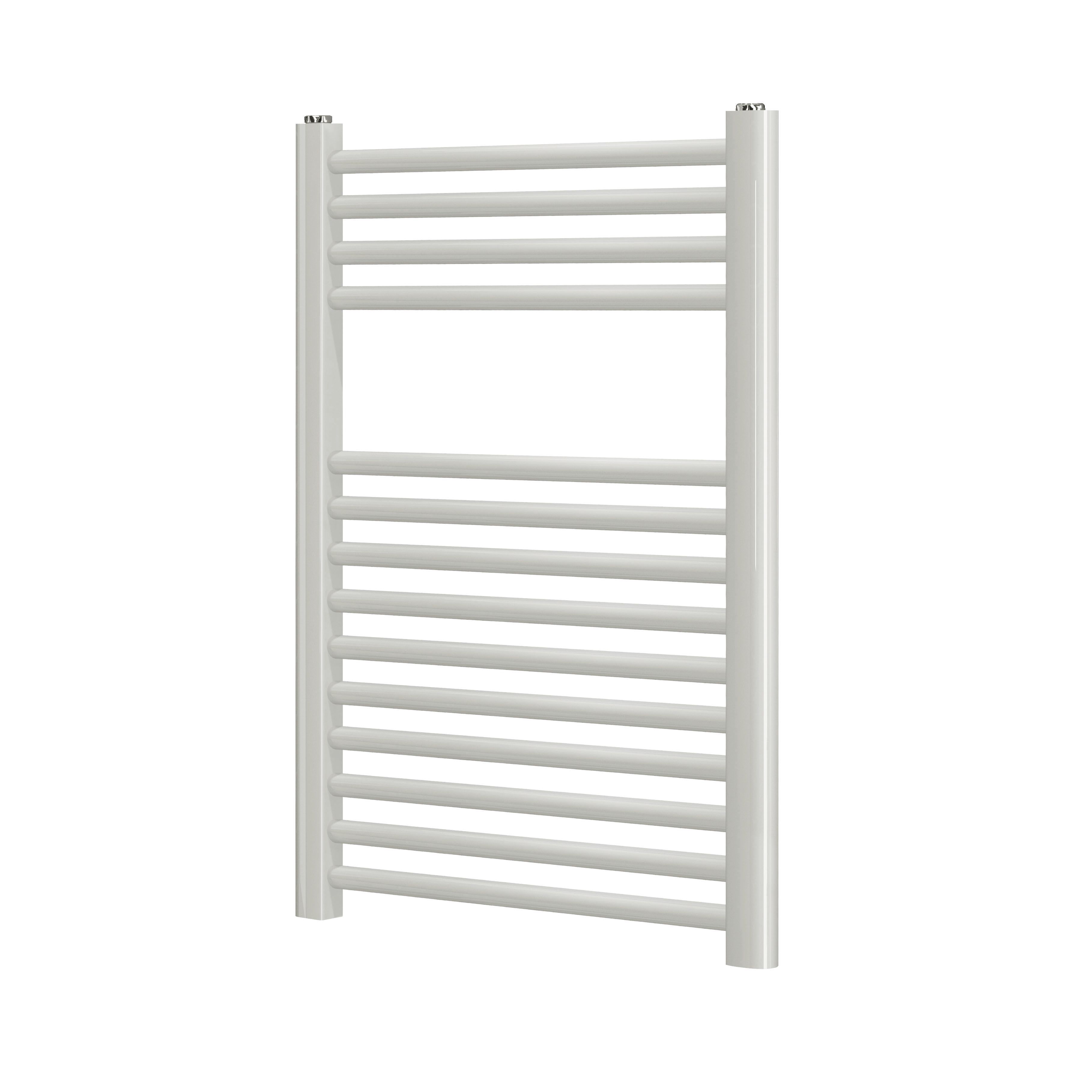 Blyss White Flat Towel Warmer (W)400mm X (H)700mm Price Comparisons | Compare The Build