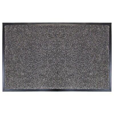 Dirt Buster Light Grey Plain Door Mat, 40Cm X 40Cm | Compare The Build