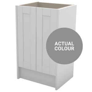 Duarti By Calypso Highwood 500mm Slimline 2 Door Floor Standing Vanity Unit - Twilight Grey Price Comparisons | Compare The Build