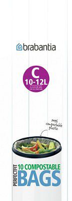 Brabantia Compostable Bags, Pack Of 10 | Compare The Build