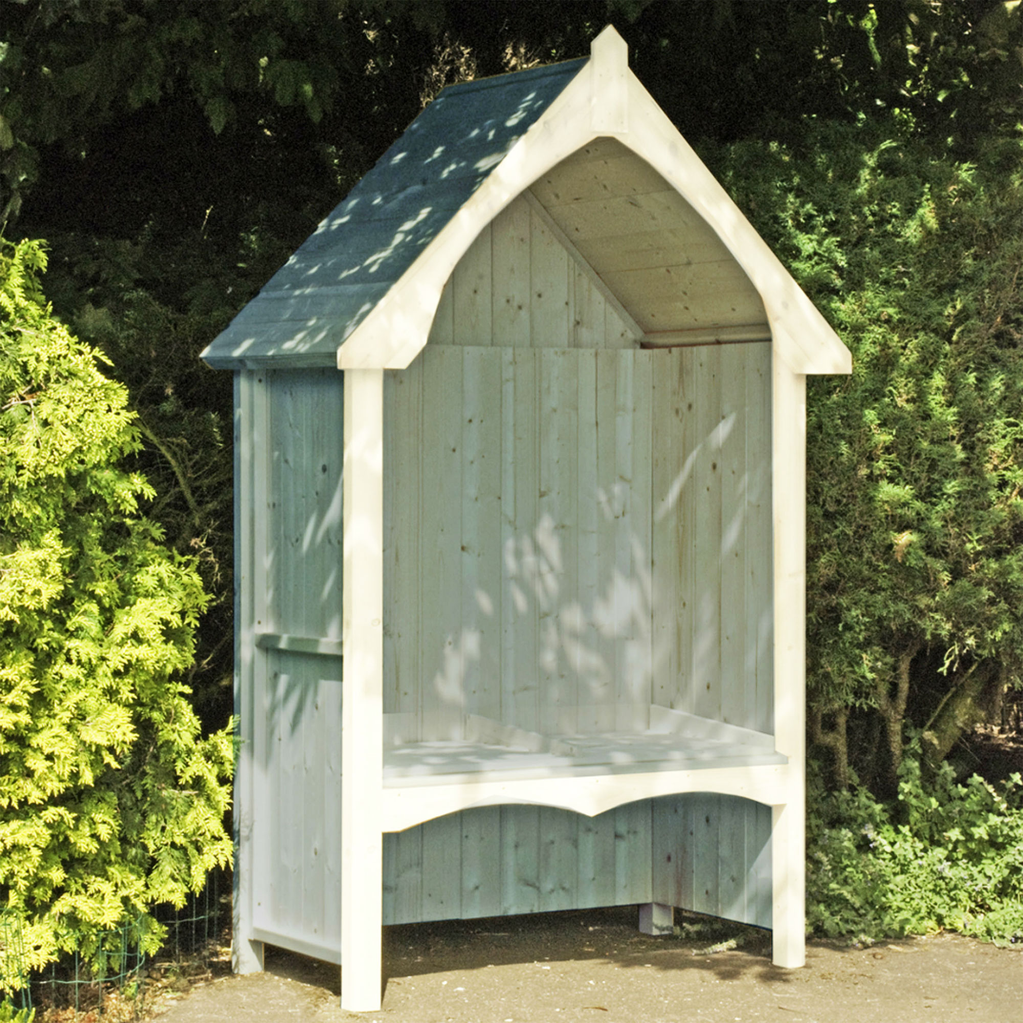 Shire Balsam Garden Arbour Seat 4'x2' Price Comparisons | Compare The Build