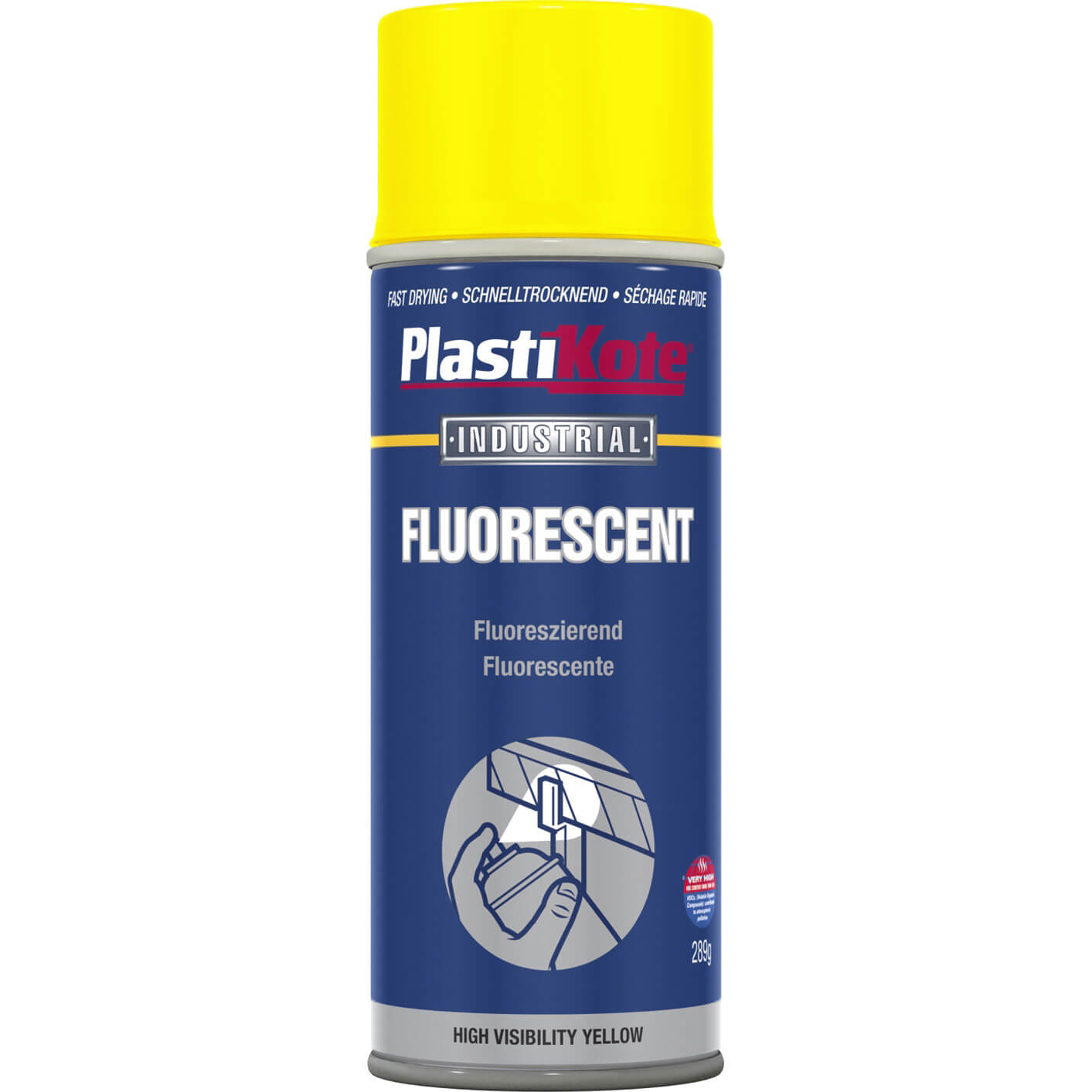 Plastikote Hi Vis Aerosol Spray Paint Red 400ml Price Comparisons | Compare The Build