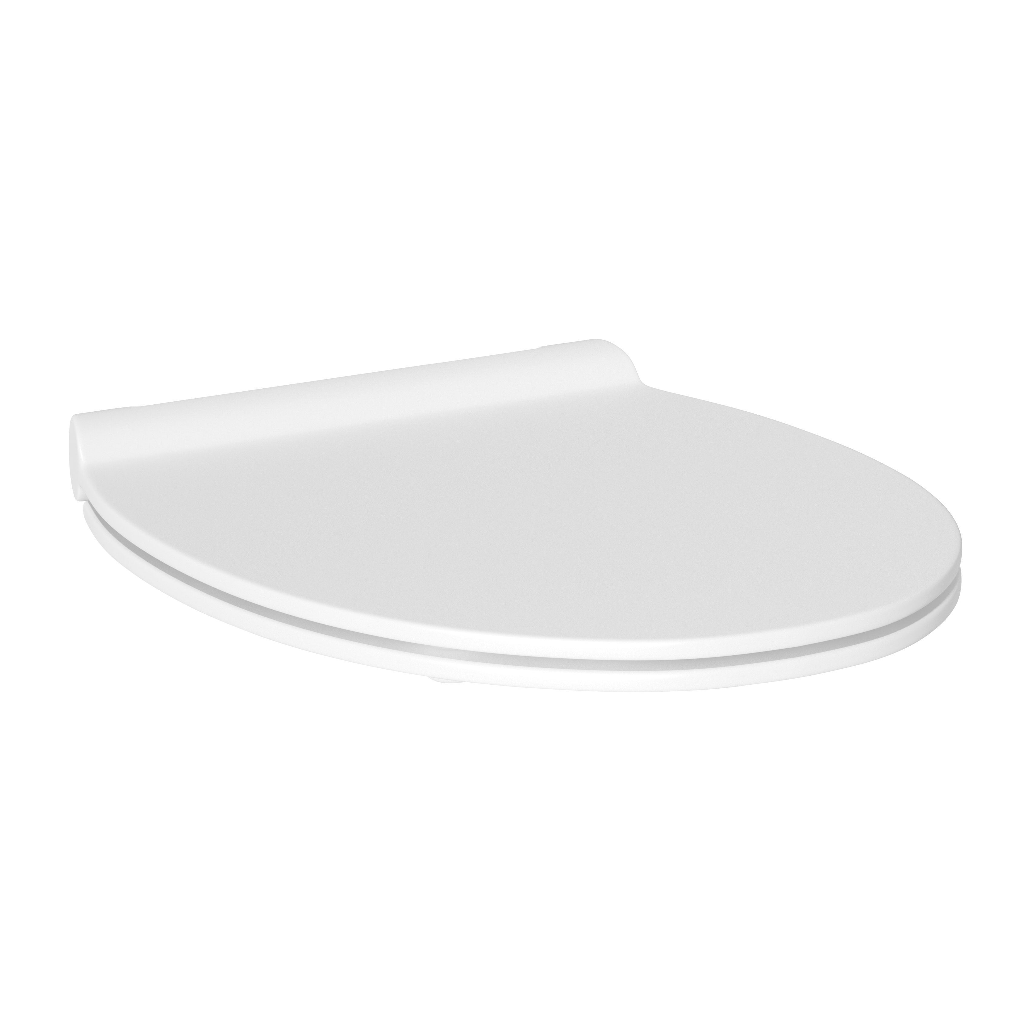 Cooke & Lewis Eleanor White Soft Close Toilet Seat Price Comparisons | Compare The Build