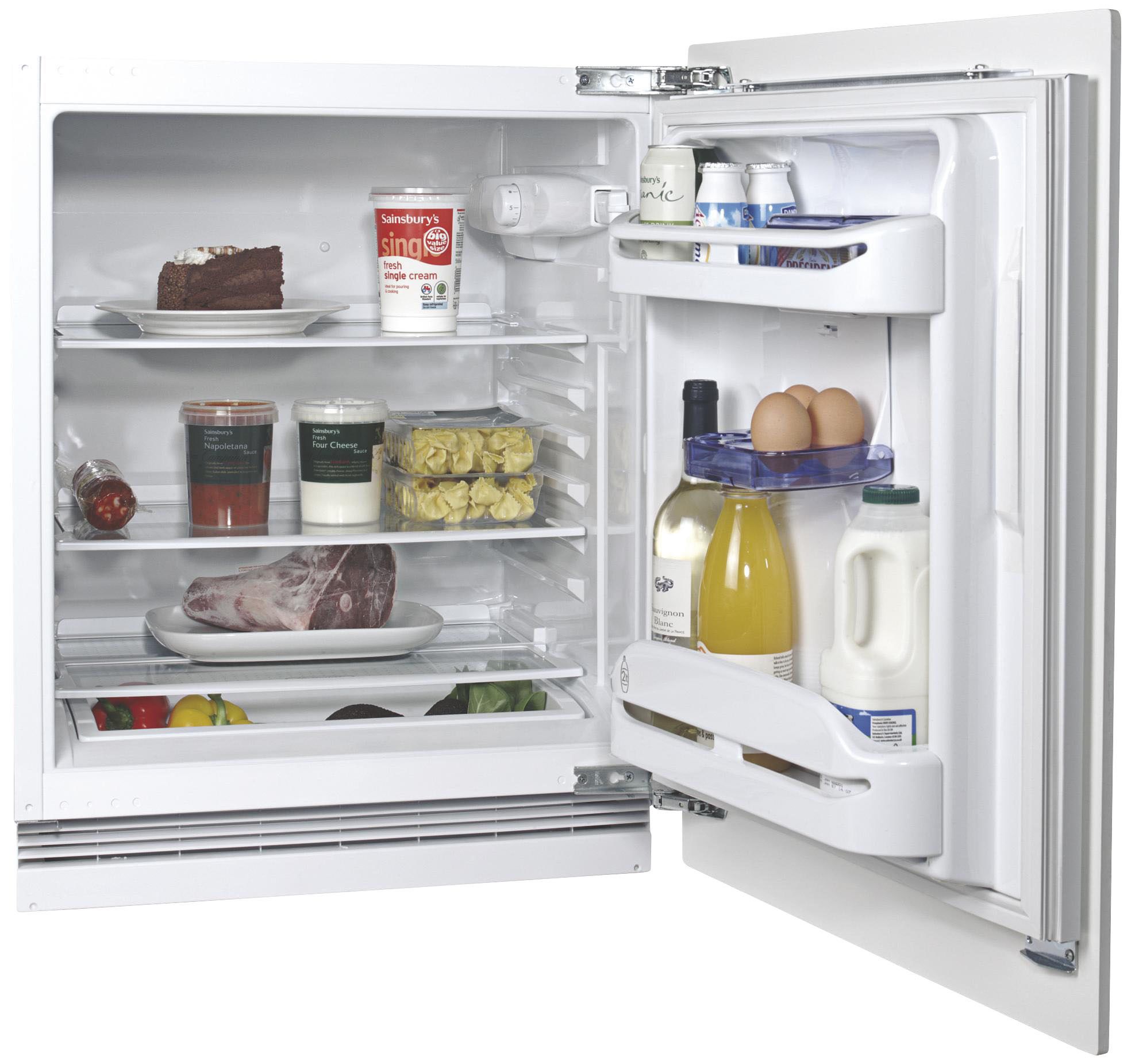 Hotpoint Hul1622 White Integrated Fridge | Compare The Build