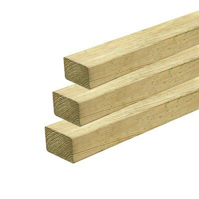 Pine Deck Joist (L)2.4M (W)62mm (T)38mm, Pack Of 3 Price Comparisons | Compare The Build