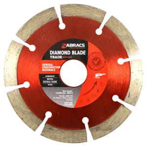 Abracs GP ABDD115M Diamond Segmented Blade - 115 x 10 x 22mm | Compare The Build