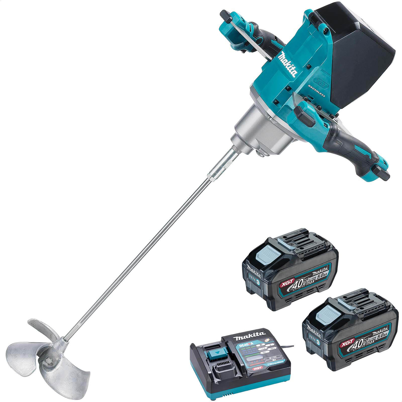 Makita UT001G 40v Max XGT Cordless Brushless Mixer 2 x 5ah Li-ion Charger No Case Price Comparisons | Compare The Build