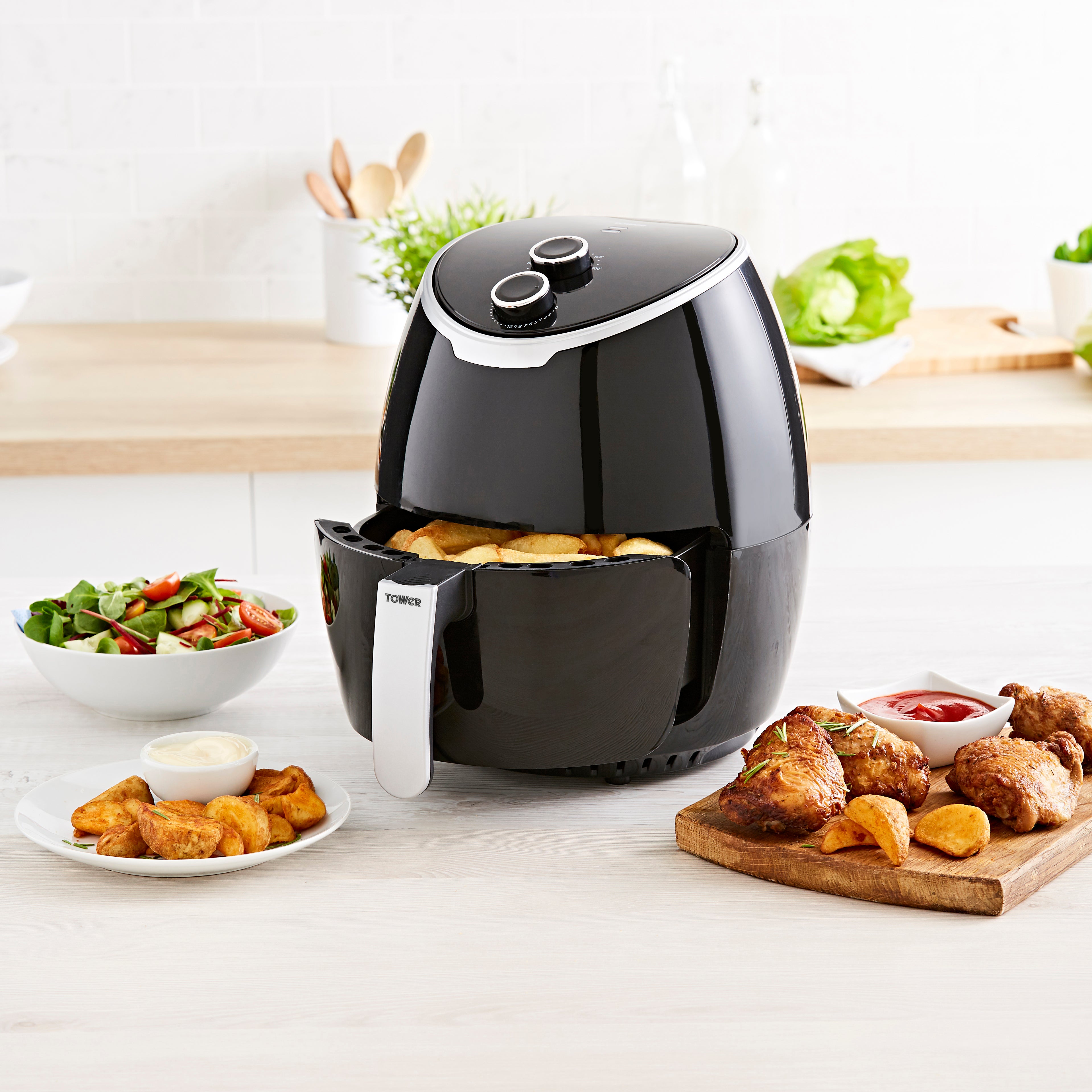 Tower 4L Vortx Manual Air Fryer Black Price Comparisons | Compare The Build