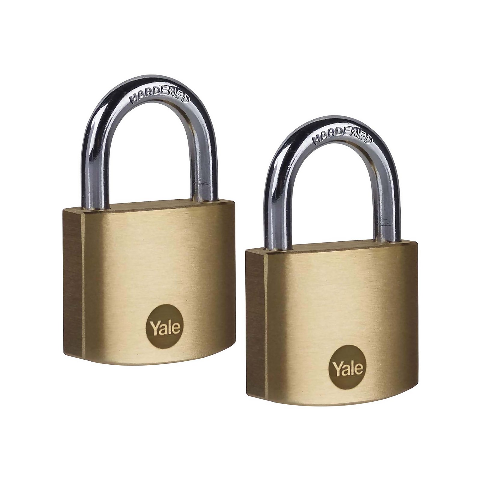 Yale 2 Pack of Brass 40mm Padlocks Price Comparisons | Compare The Build