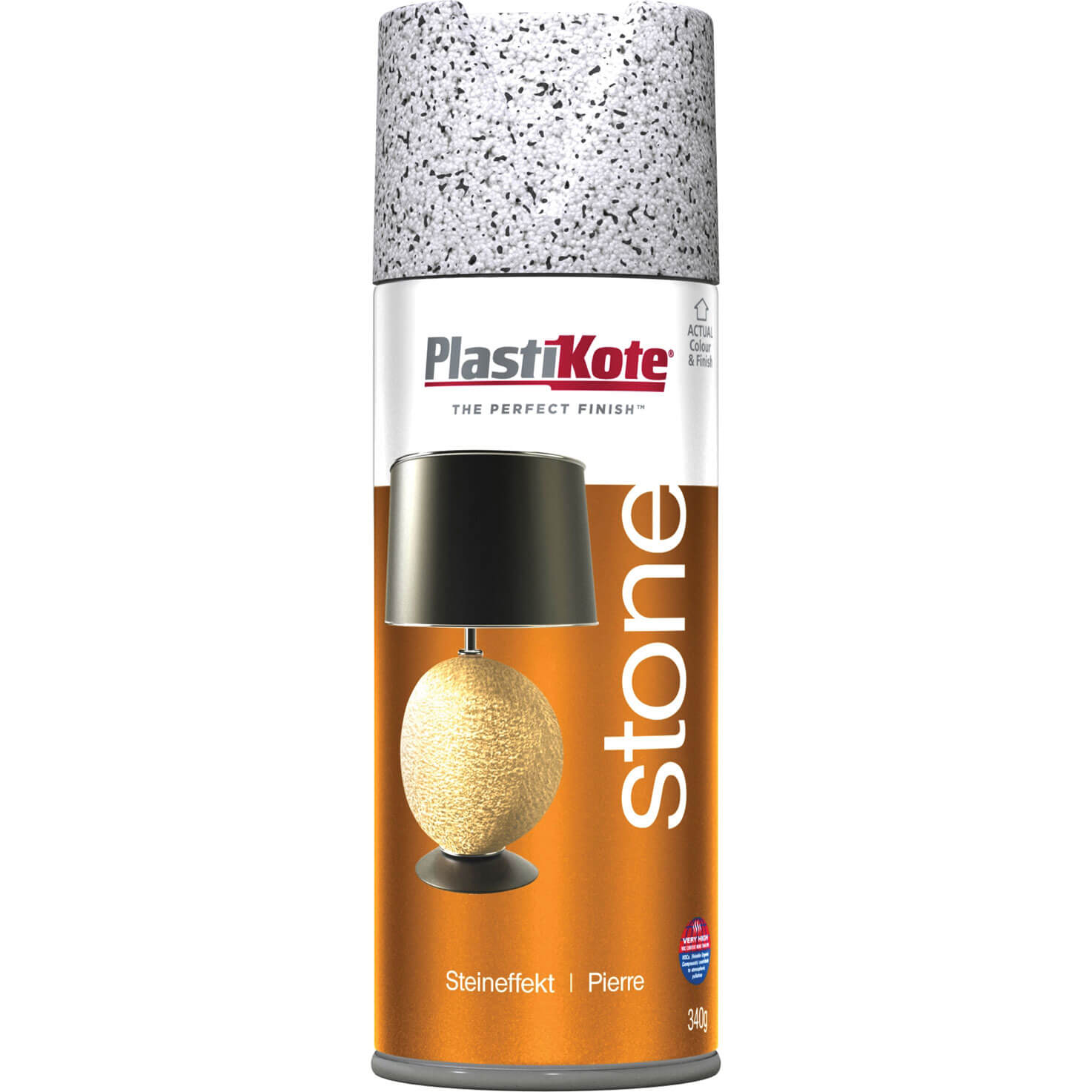 Plastikote Fleckstone Spray Paint Soap Stone 400ml Price Comparisons | Compare The Build