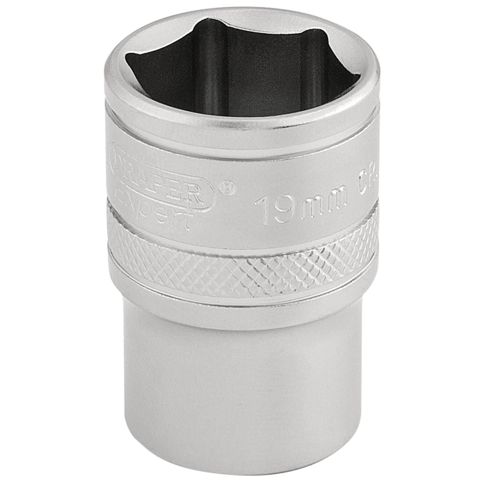 Draper 1/2" Drive Satin Finish Hexagon Socket Metric 1/2" 19mm | Compare The Build