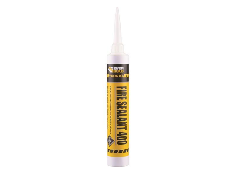 Everbuild EVB400GY Tecnic Fire Sealant 400 Grey 380ml | Compare The Build