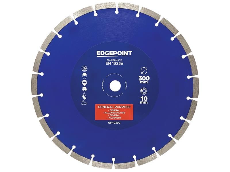 EdgePoint EDGDBGP10300 GP10300 General-Purpose Diamond Blade 300mm Price Comparisons | Compare The Build