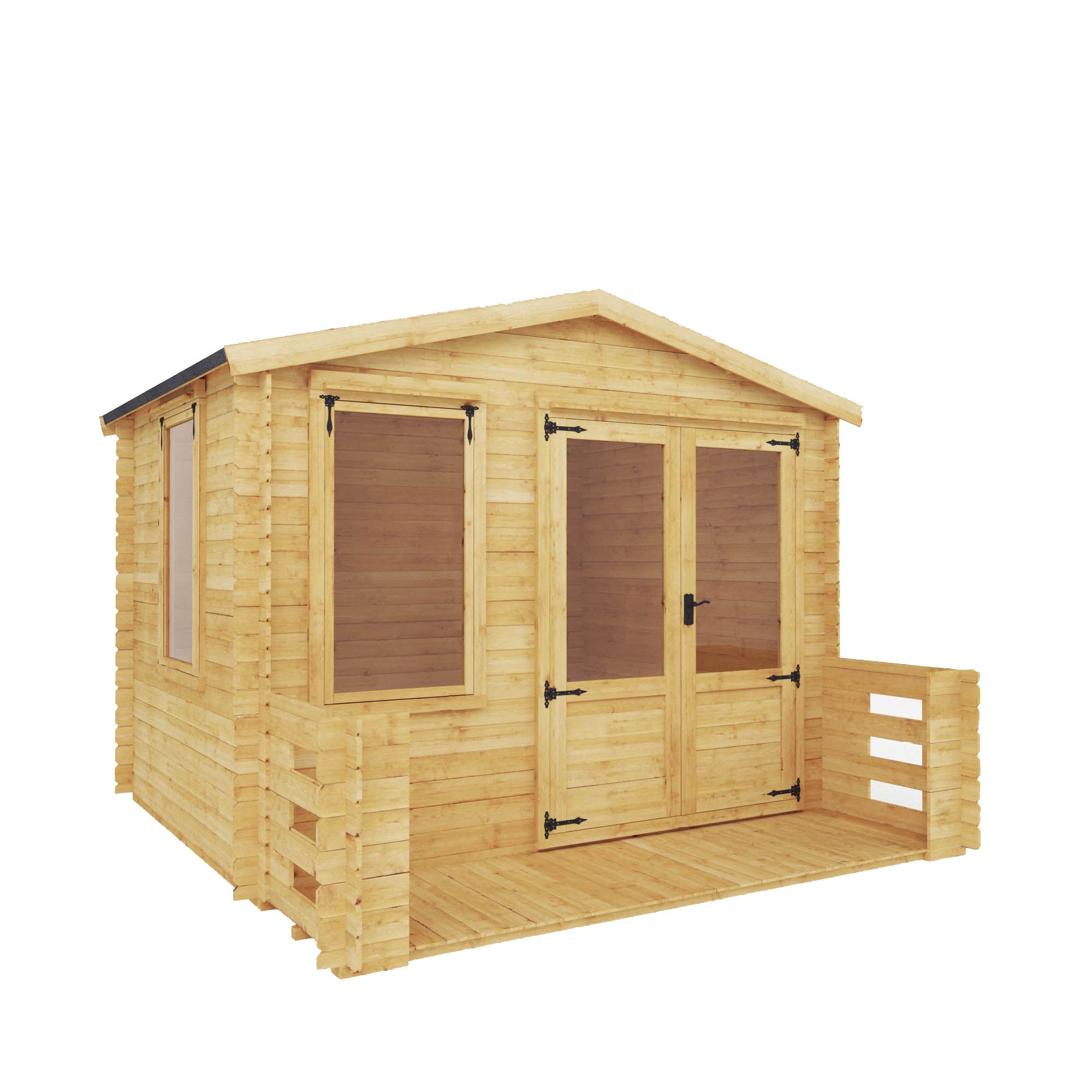 Mercia 3.3X3.4M Apex Tongue & Groove Cabin With Double Door Price Comparisons | Compare The Build