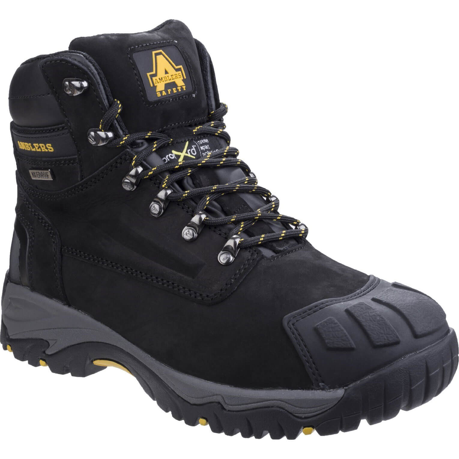 Amblers Mens Safety FS987 Metatarsal Protection Waterproof Safety Boots Black Size 12 Price Comparisons | Compare The Build