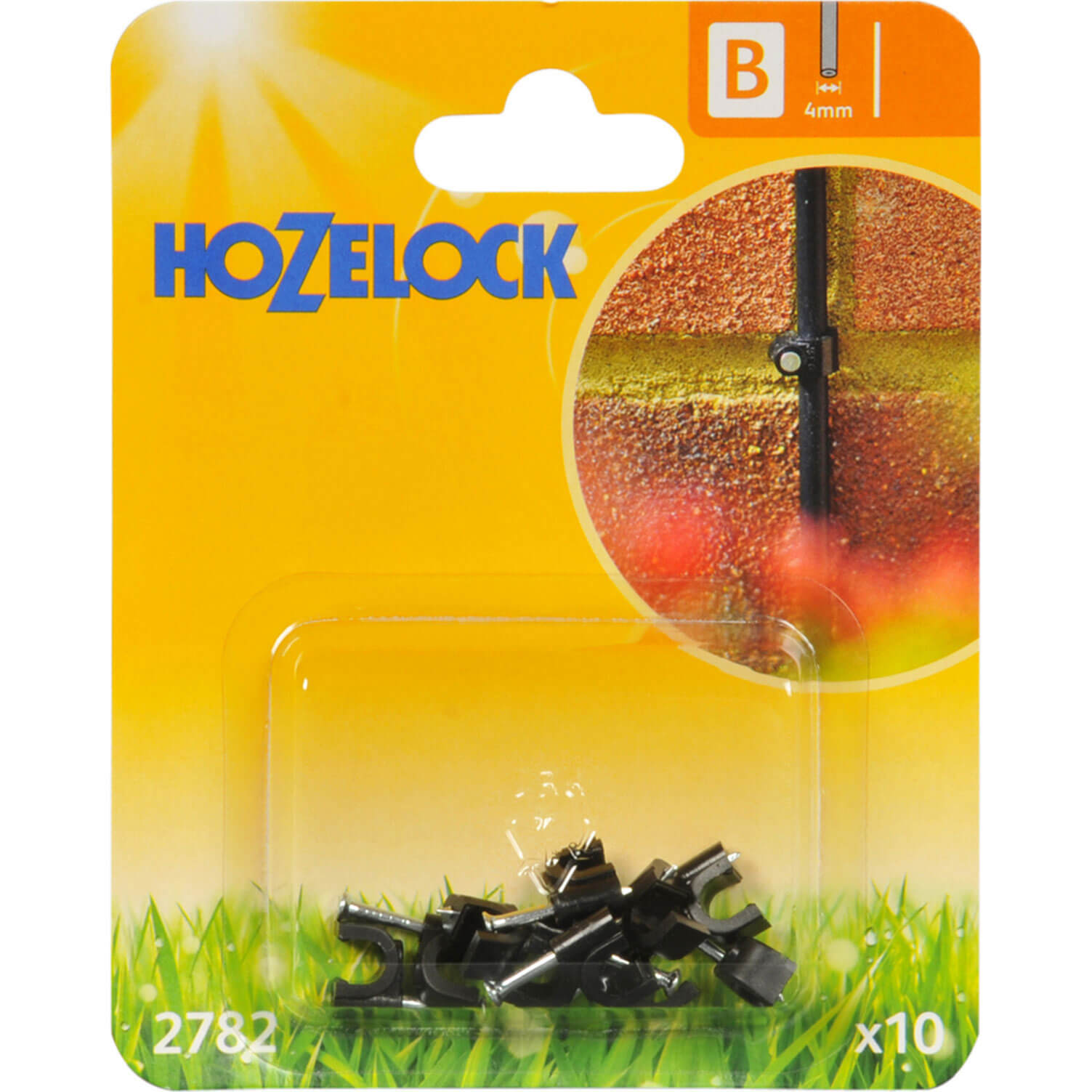 Hozelock MICRO Wall Clip 5/32" / 4mm Pack of 10 Price Comparisons | Compare The Build