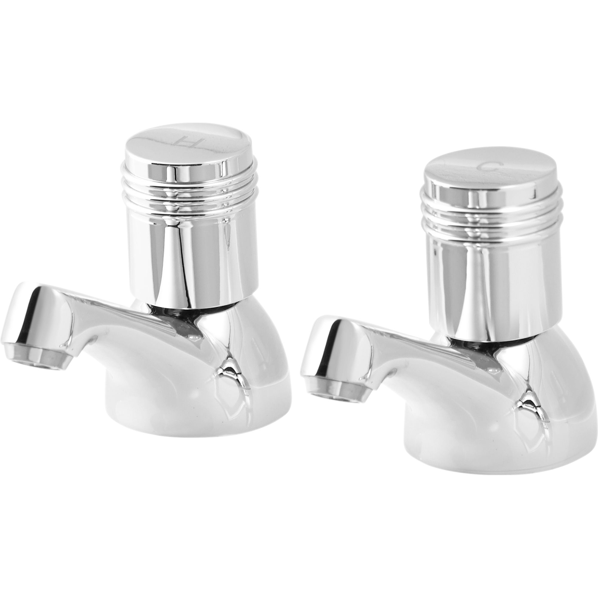 GoodHome Annagh Bath Pillar Tap, Pack Of 2 Price Comparisons | Compare The Build