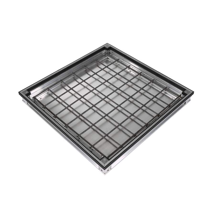 ACO Uniface Recessed 73mm Vinyl Access Cover 600mm x 600mm - FACTA AAA Aluminium 107235 Price Comparisons | Compare The Build