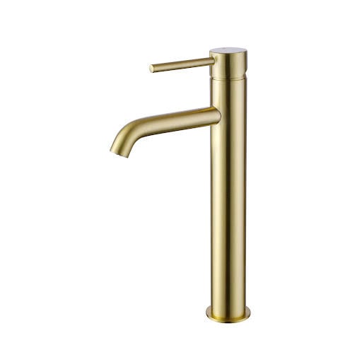 Merano Brenta High Rise Mono Basin Mixer Tap - Brass Price Comparisons | Compare The Build