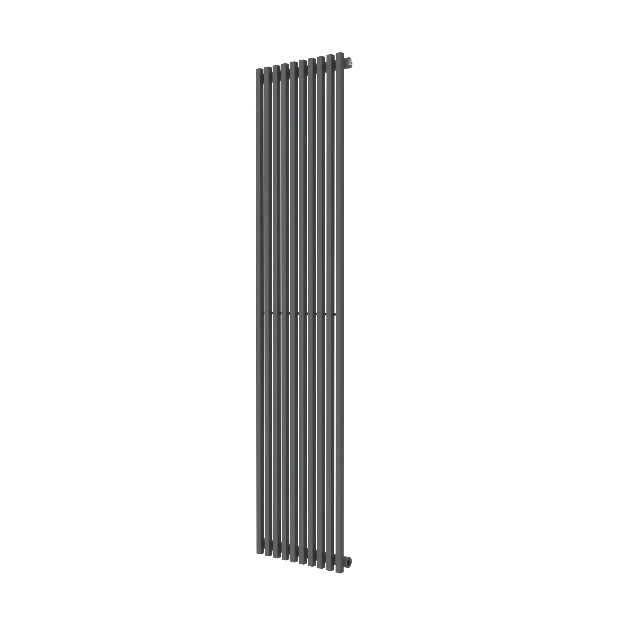 GoodHome Thorpe Anthracite Vertical Designer Radiator, (W)400mm X (H)1800mm Price Comparisons | Compare The Build