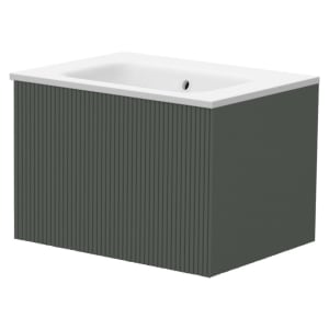 Duarti by Calypso Burford Ash Grey Vanity with Elsdon Basin - 600mm Price Comparisons | Compare The Build