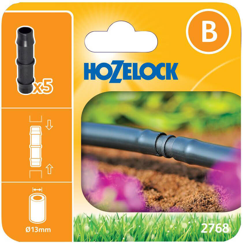 Hozelock MICRO Straight Connector 1/2" / 12.5mm Pack of 5 Price Comparisons | Compare The Build