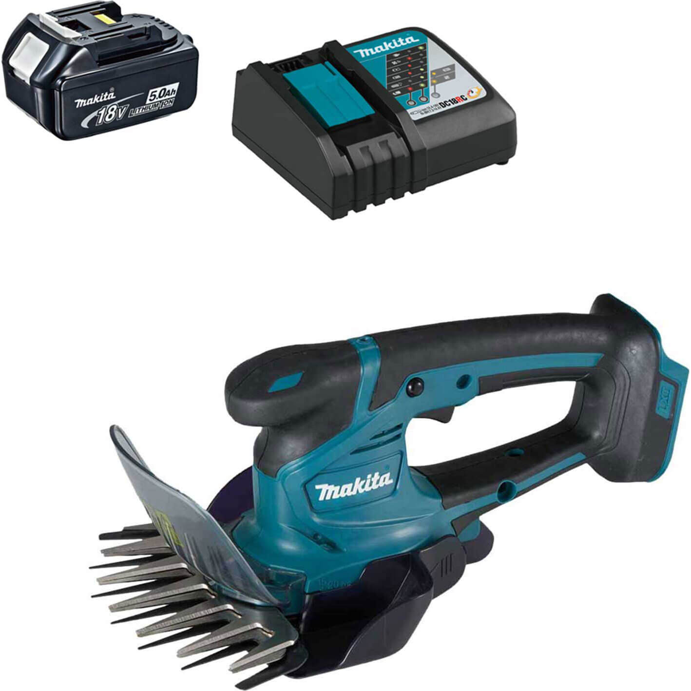 Makita DUM604 18V LXT Cordless Grass Shears 1 x 5ah Li-ion Charger Price Comparisons | Compare The Build